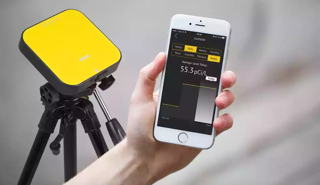 Corentium Pro: Radon Detector with Mobile Reporting
