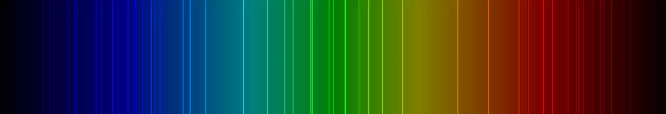 spectral lines of radon gas