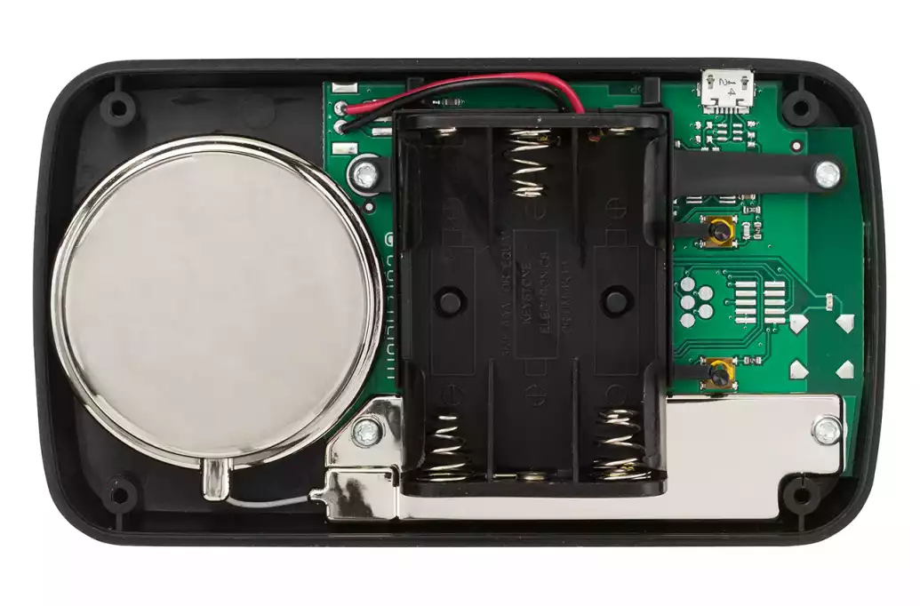 radon monitor inside